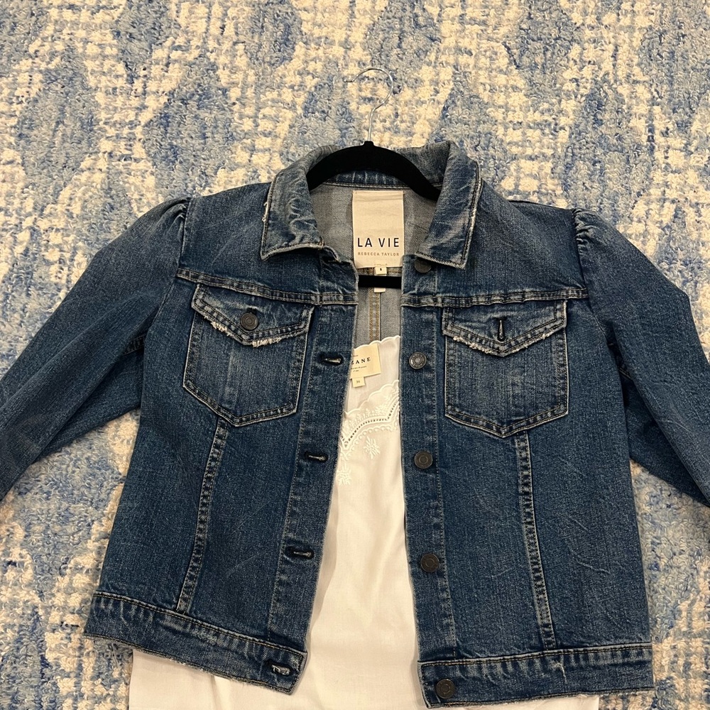 Rebecca Taylor La Vie Denim Jacket